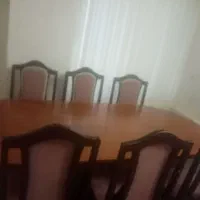 میز نهار خوری چوبی ۶نفره