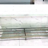 میز استیل به همراه تخته کار دو متری