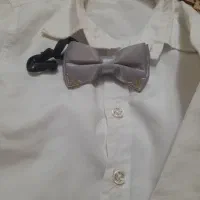 کت و شلوار مجلسی با پیراهن و پاپییون