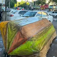 چادر مغازه سایه بان مغازه عرض 3 متر