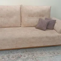 یک کاناپه چهار نفره کاملا نو و تمیز|مبلمان خانگی و میز عسلی|تهران, شهرک دریا|دیوار
