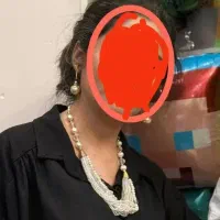 نیم ست مرواریدی جنس عالی