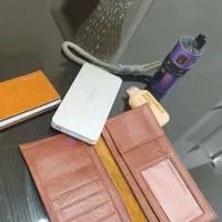 دوتا پاد کیف چرم جاکارتی و پاور 12000همه باهم
