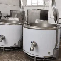 دیگ چلوپز برنج پلو رستورانی سری ۳۶۰ لیتری استوانه