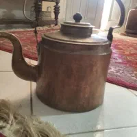 کتری مسی عتیقه کلکسیونی