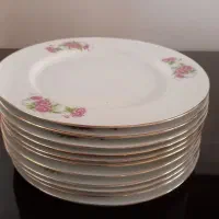 بشقاب پلو خوری گل محمدی نو نو