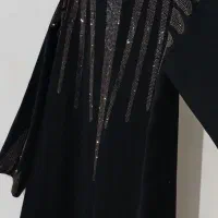 مانتومجلسی کرپ نو مانتودوتیکه کت مجلسی لباس مجلسی