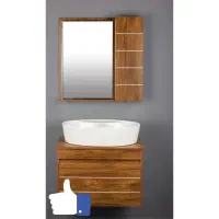 فول ست روشویی(کابین+آینه باکس+سنگ)