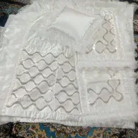 رو تختی دو نفره کاملا نو جنس ساتن ترک