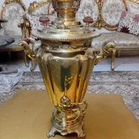 سماور‌روسی‌قدیمی‌‌‌زغالی