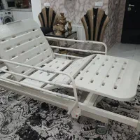 کرایه ی تخت برقی/تشک ریبان چهارتکه/تخت بیمارستانی