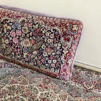 پشتی قالی کرمان، کارکرده