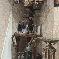 بار دکوری تمام چوب