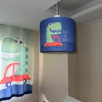 ست پرده و لوستر کودک