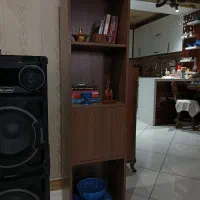 کتابخانه MDF با کیفیت بُلج‌