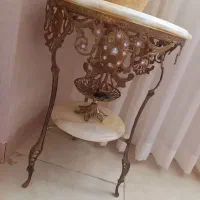 میز تلفن و میز خاطره  بنزی کاملا سالم