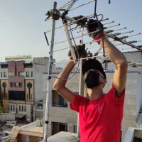 نصب آنتن های هوایی دیجیتال. گردان و ثابت