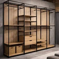 کمد دیواری فلزی اقتصادی