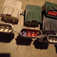 پروژکتور کاسه ای و سوکت صنعتی چدنی