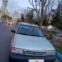 پراید مدل ۸۷ نقره ای دوگانه سوز شرکتی