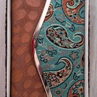 کیف پول زنانه طرح ترمه (نو)