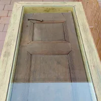 میز غذاخوری پتینه با در آنتیک