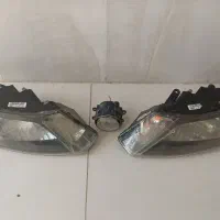 دو عدد چراغ جلو کوییک، ساینا