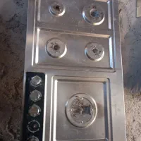 گاز 5شعله استیل استاندارد