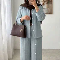 فروش بلوز و شلوار دکمه ای