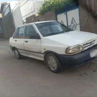 پراید سفید دوگانه