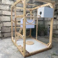 قفس پرنده نو و تمیز