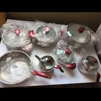 سرویس قابلمه استیل ۱۳ پارچ مارک یونیک نونو آکبند