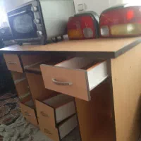 میز کامپیوتر .توستر . چراغ خطر صبا فابریک