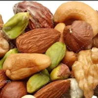 انواع اجیل خام وشور  تازه و خوشمزه