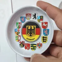 نعلبکی آرم دار