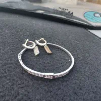 فروش گوشواره و دستبند نقره