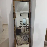 آینه ،چوبی نیست آهنی ،،با مبل ۷ نفره نو