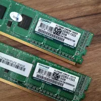 دو عدد رم ۲ گیگ DDR3 کینگ مکس تایوانی اصل