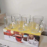 فنجان چای خوری.لیوان شربت خوری.بلور کاوه