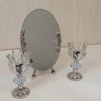 آینه و شمعدان بیضی