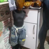 مانکن زن مرد بچه چوب کار