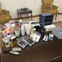لوازم ناخن uv پودر اکرولیک لاک ژل نو و در حدنو و