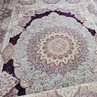 فرش ۹ متری و۶ متری مخلوط با نخ ابریشم