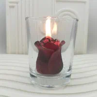 شمع شات گل رز