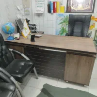 میز ال مدیریتی سه تیکه با 6عداد سندلی انتظار