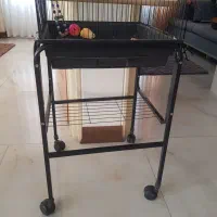 قفس نو با وسایل و پایه