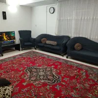 مبل چرمی با روکش پارچه ای 7 نفر