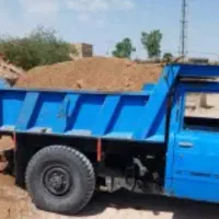 حمل نخاله ناخاله ماسه 06،شسته با نیسان کمپرسی