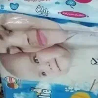 پوشک بارلی اقتصادی سایز۲ با دستمال مرطوب