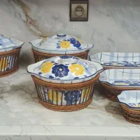 سرویس گل پنبه ای